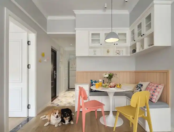 卡座餐厅的3个优点颜值高适合小户型装修