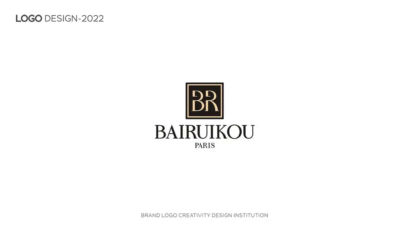 香水品牌logo设计:bairuikou.都说香水能够代表一 - 抖音