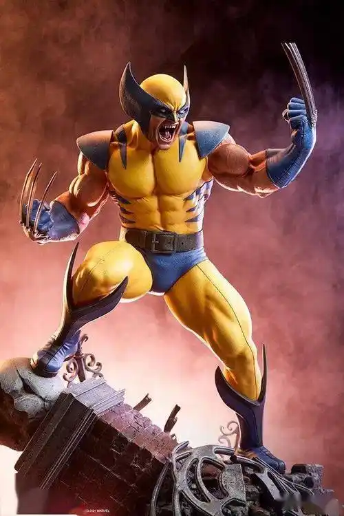 美系sideshowxpcs新品13x战警wolverine金刚狼全身雕像