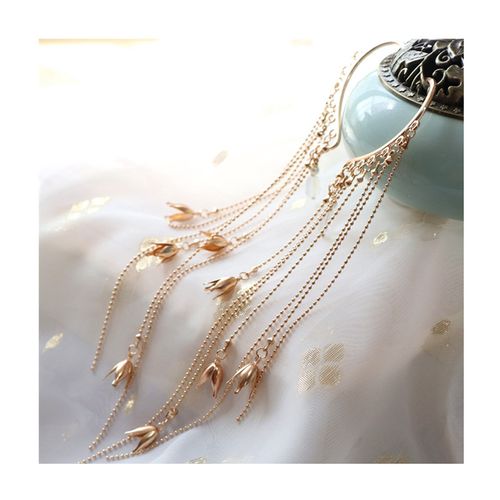 深雾风铃原创汉服流苏耳挂古风仙女女无耳洞耳环