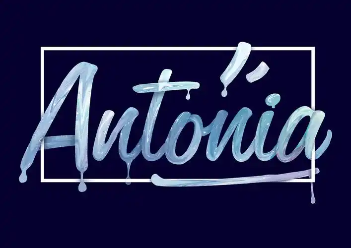 炫酷油漆字体,干燥笔刷颜料字体