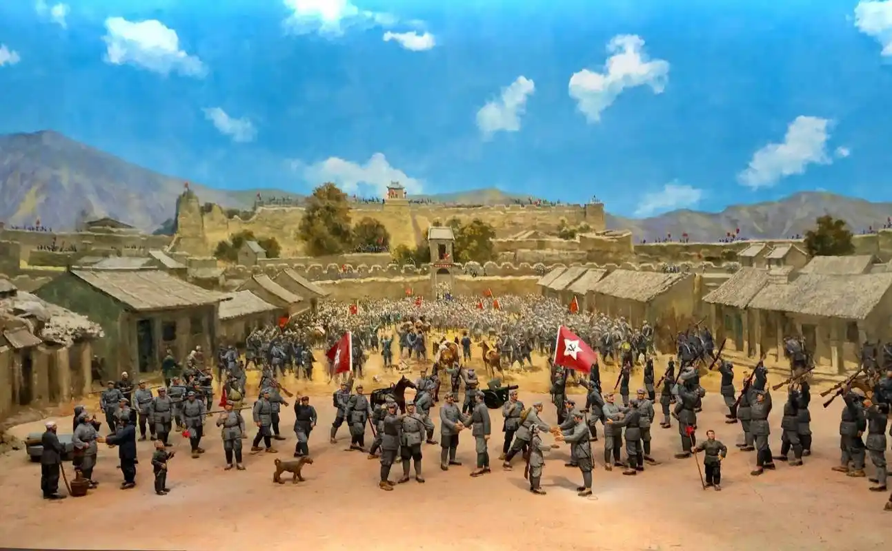 为什么红军长征到了延安以后就安全了_老蒋_全国_兵力