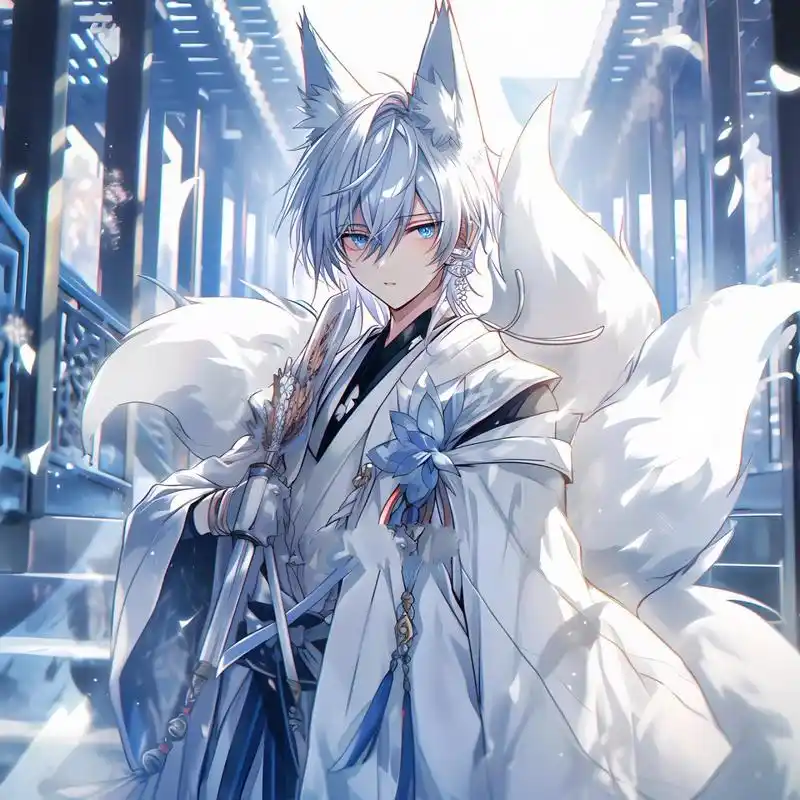 九尾狐殿下再次来袭!男生头像