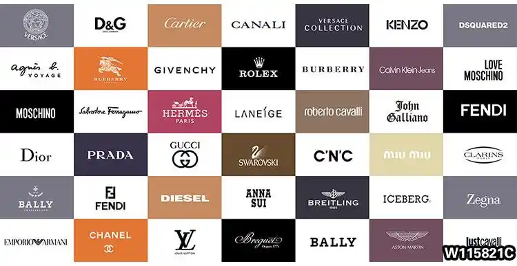 伊尔雅logo潮牌墙纸欧美世界lv商标壁纸包包男女服装店3d定制背景壁画