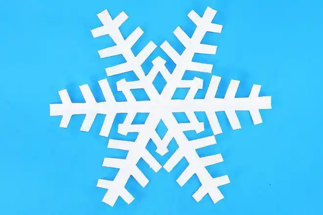 剪纸雪花入门四怎么设计简单好看的雪花图案步骤图解