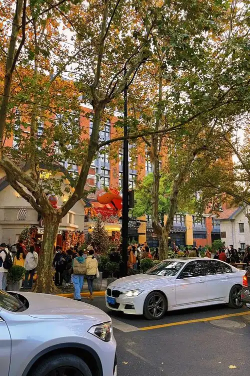 上海愚园路圣诞氛围满满,无法想象今年上海的圣诞会有多美,开始 - 抖