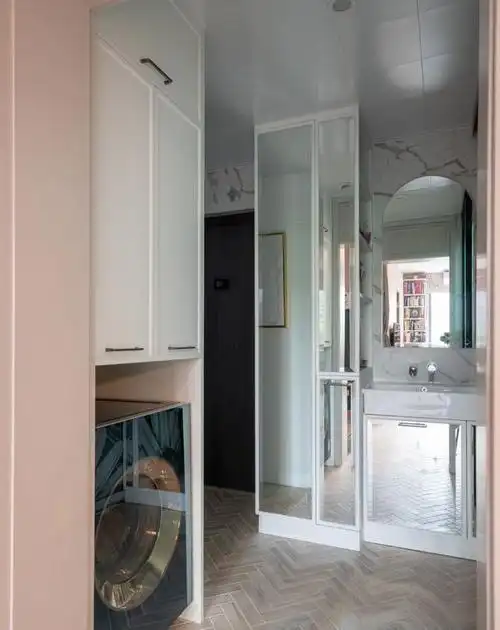 46㎡筒子楼改造,颜值 功能都有了,处处都是设计"小心机"