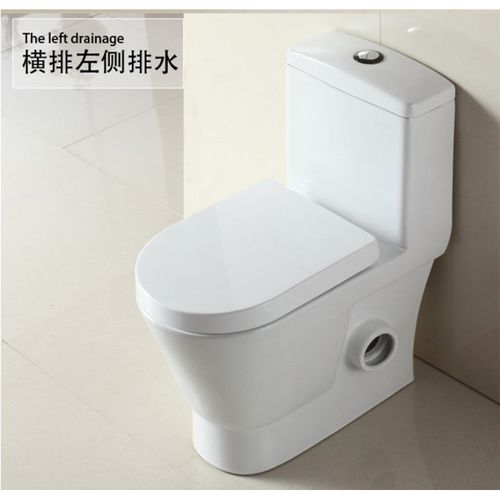 侧排连体式墙排水马桶左右排座便器马桶坐便器落地式289包邮