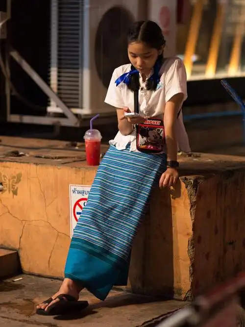 泰国街拍东南亚风情