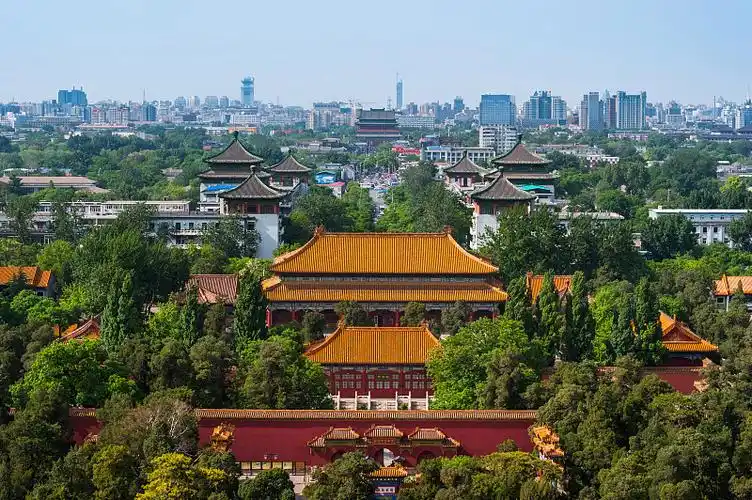 中国,北京,景山公园图片下载