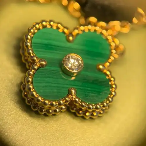 vca四叶草项链真假鉴定