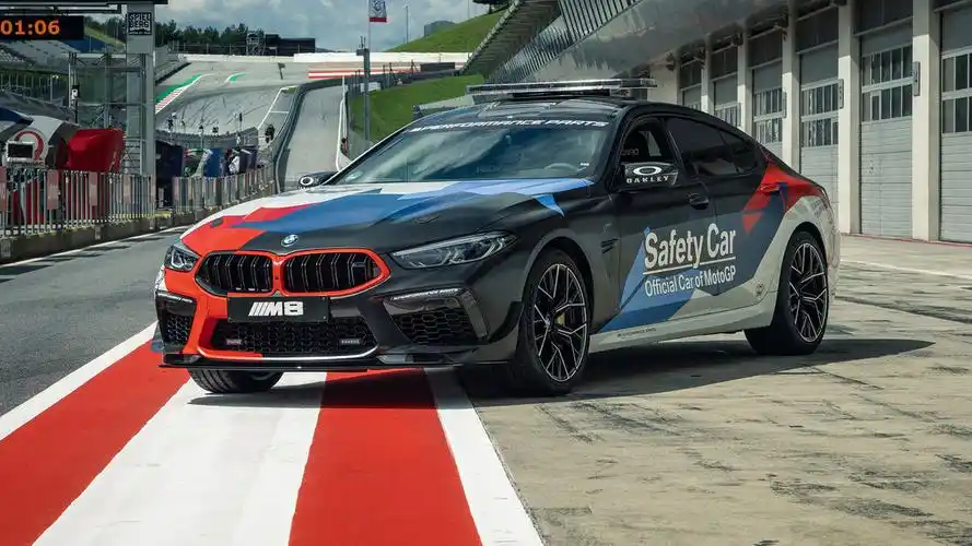 宝马m8 grancoupé成为motogp安全车
