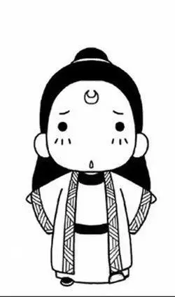 包公卡通简笔画