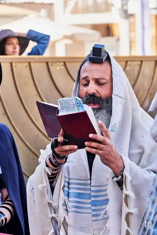 其它 《 耶路撒冷的宗教信徒们》 写美篇  职业犹太教徒的标准服饰,一