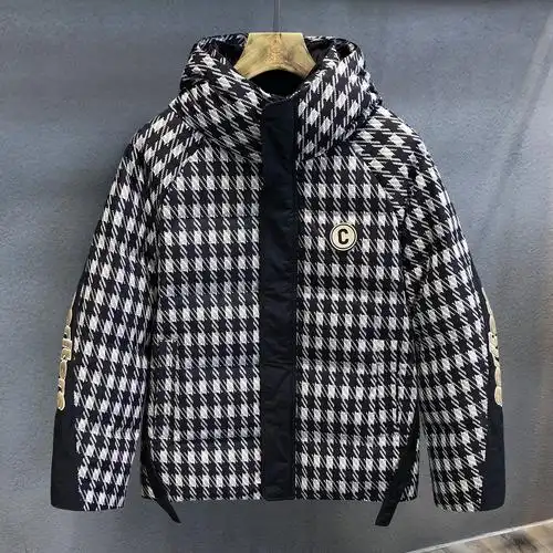 巴黎专柜高端奢侈潮牌冬季羽绒服男士加厚保暖羽绒服