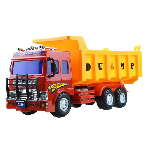 力利大号翻斗车工程车运输卡车大货车儿童惯性小汽车玩具车宝宝男孩