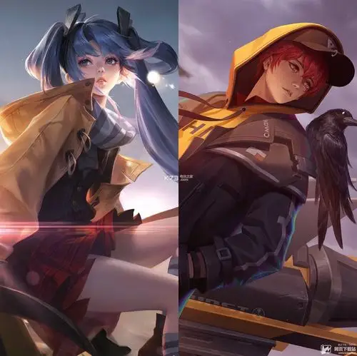 王者荣耀孙尚香刘备情侣皮肤版v37416