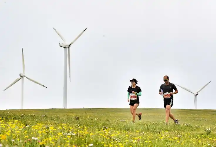 2017中国山地马拉松系列赛辉腾锡勒草原站举行