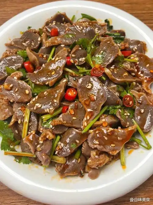 香辣凉拌鸡胗