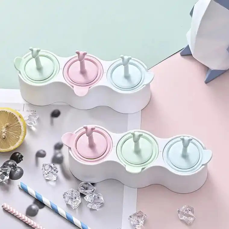 冰模小朋友冰棒.【创意diy冰棒模具 夏季家用冰淇淋冰棍冰模 - 抖音