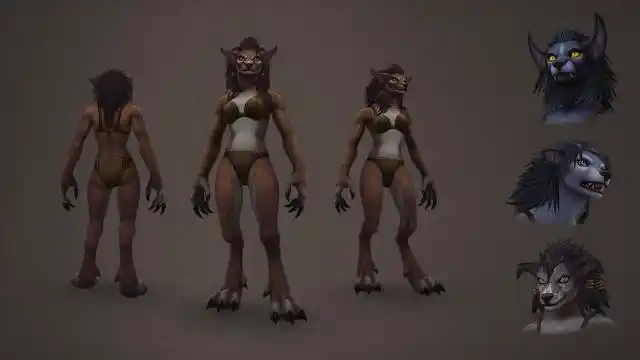帅了!《魔兽世界》将更新地精,狼人的外观及动画