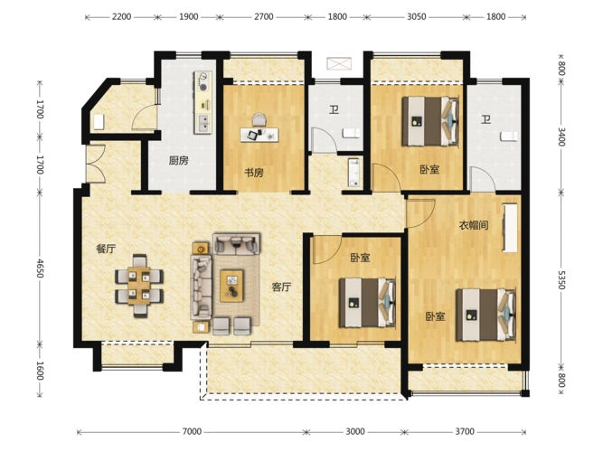 华润置地未来之城户型图