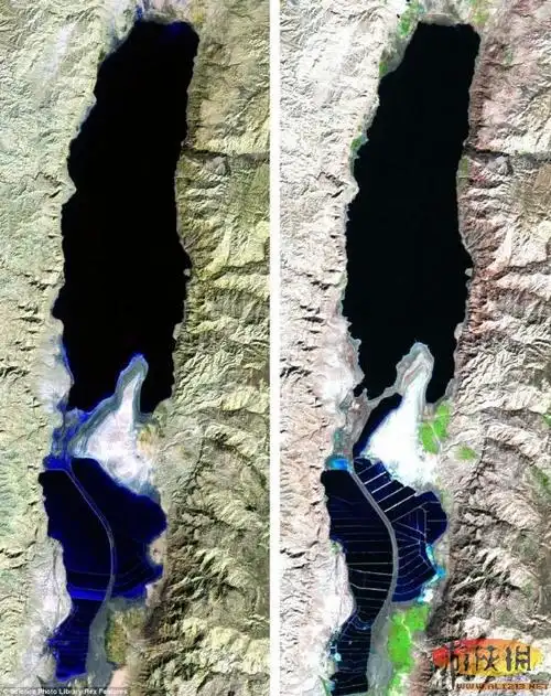 惊异的卫星图呈现地球40年来发生的巨大变化