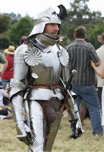 欧洲板甲看起来高端大气上档次,所以骑士贵族们的战斗虽然经常人很少