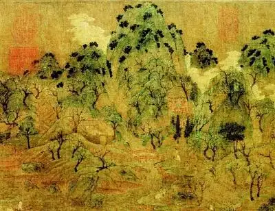 隋朝画家展子虔的《游春图》