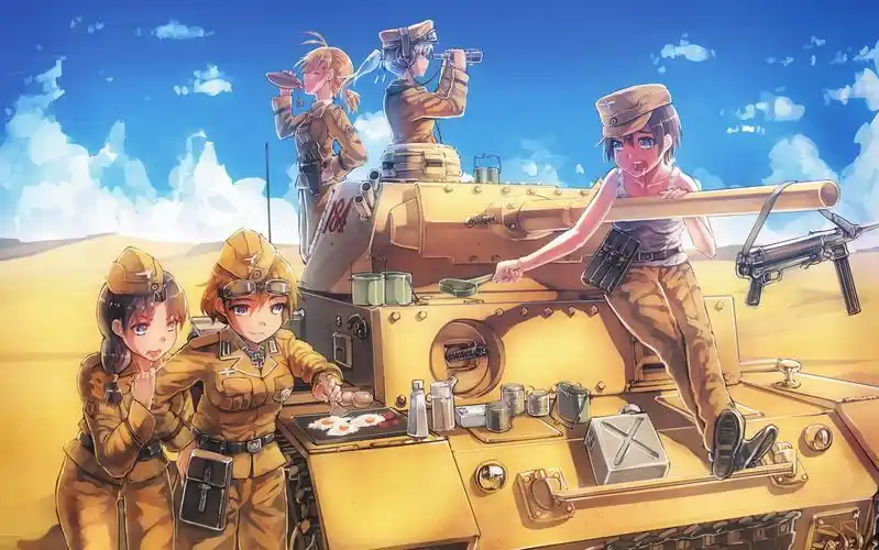 这款二战游戏需要改成二次元题材