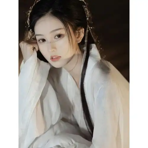 嫦娥汉服白色飞天仙气飘逸古装武侠广袖流仙裙夏薄款中秋拍照道具