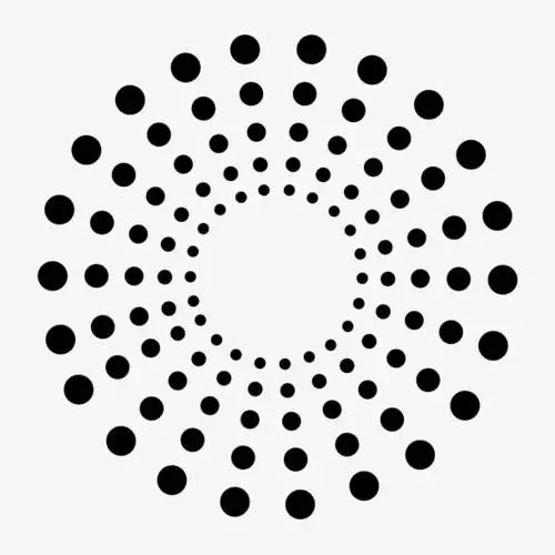 圈圈 圆形 渐变 旋转