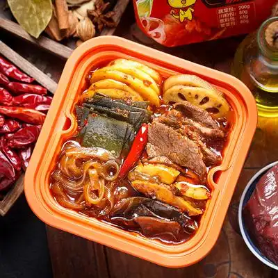 大龙燚自热小火锅2盒随身锅牛肉多多麻辣牛杂速食自煮方便大龙焱