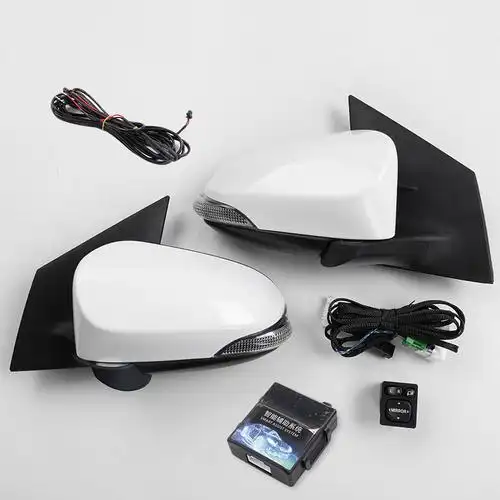 适用雷凌卡罗拉改装后视镜自动折叠电动后视镜折叠器倒车镜片加热