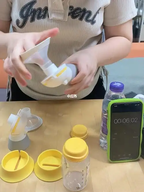 20s美德乐吸奶器安装挑战冲