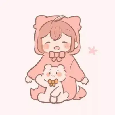 情侣头像可爱呆萌一对卡通头像图片有趣的情侣个性卡通图片大全