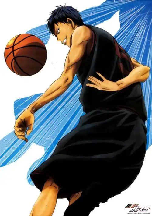 黑子的篮球 青峰大辉 阿大 动漫帅哥 嘿嘿 啊喂,阿大打篮球的时候最帅