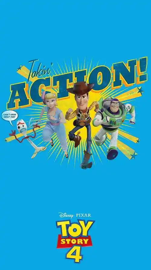 电影玩具总动员4迪士尼官方手机壁纸桌面