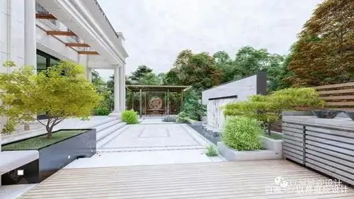 150平新中式庭院景观设计案例分享