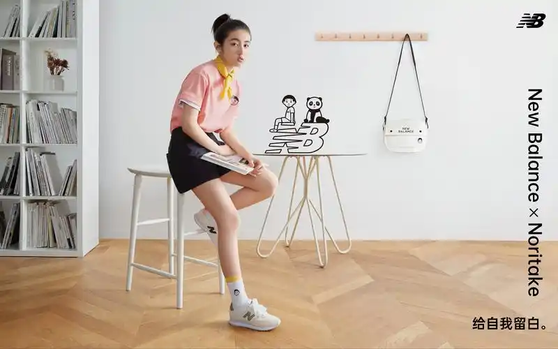 张子枫newbalance全新品牌形象代言人张子枫官宣广告