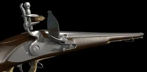 1840年的棕贝丝燧发枪与没有具体型号的清军鸟枪!