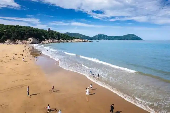 普陀山##百步沙##千步沙##海边##沙滩##一起去看海