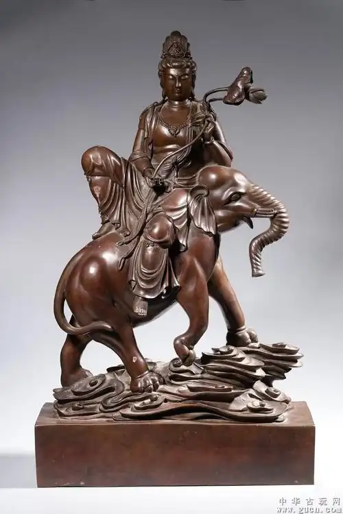 普贤菩萨造像(一对)