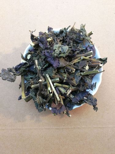 紫苏叶新鲜苏子叶子叶紫苏叶子中药材食用泡茶1斤传统滋补品其他