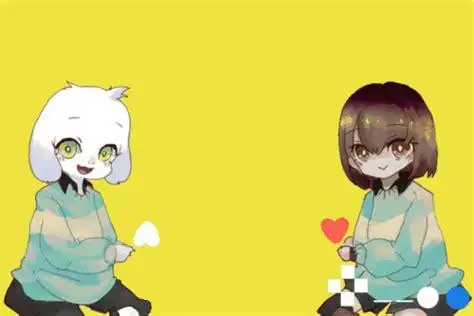 传说之下undertale羊 x chara精美图片 - 哔哩哔哩