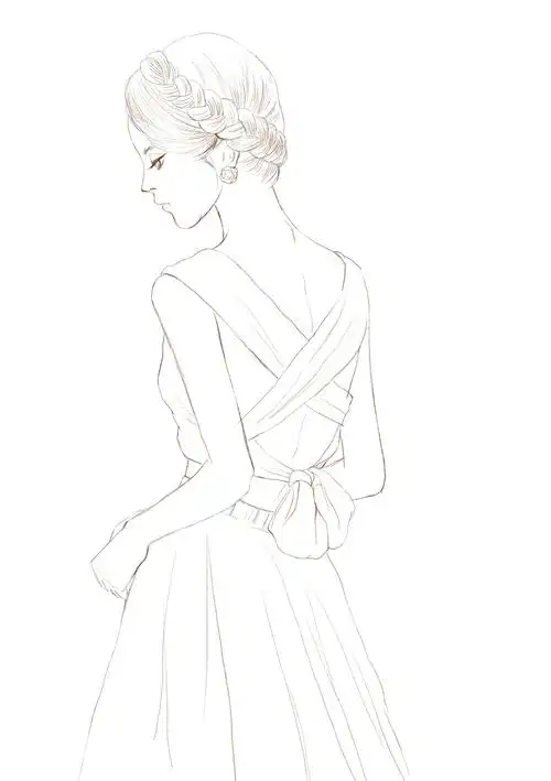 mintcheese家的模特绘画练习