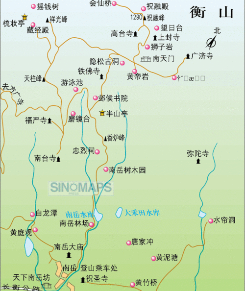 衡山电子地图   衡山天气预报15天