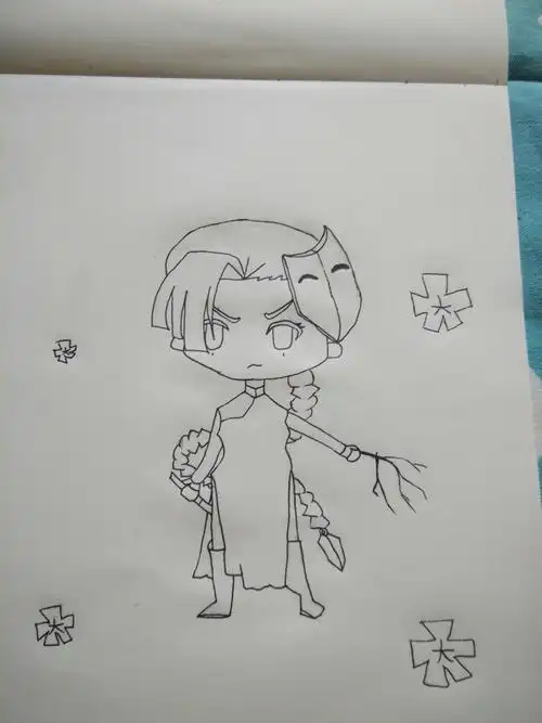 半成品的梅花十三