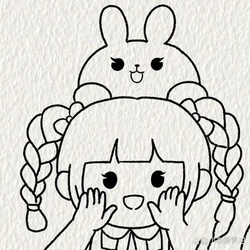 小麻薯简笔画教程.94