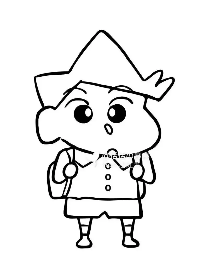 简笔画 |卡通可爱上学去 爱看书,爱上学的卡通可爱人物简笔画素材